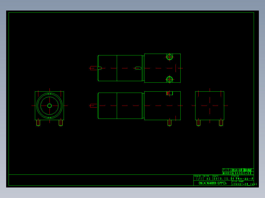 KOSMEKJSA521-0G_rev1多系列多零件图纸模型多系列多零件图纸模型