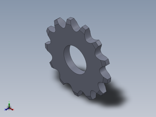 张紧轮正等轴测缩略图