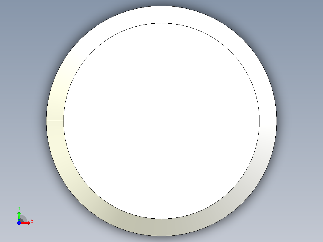 手輪把手2455-3D多系列多零件图纸模型前视图