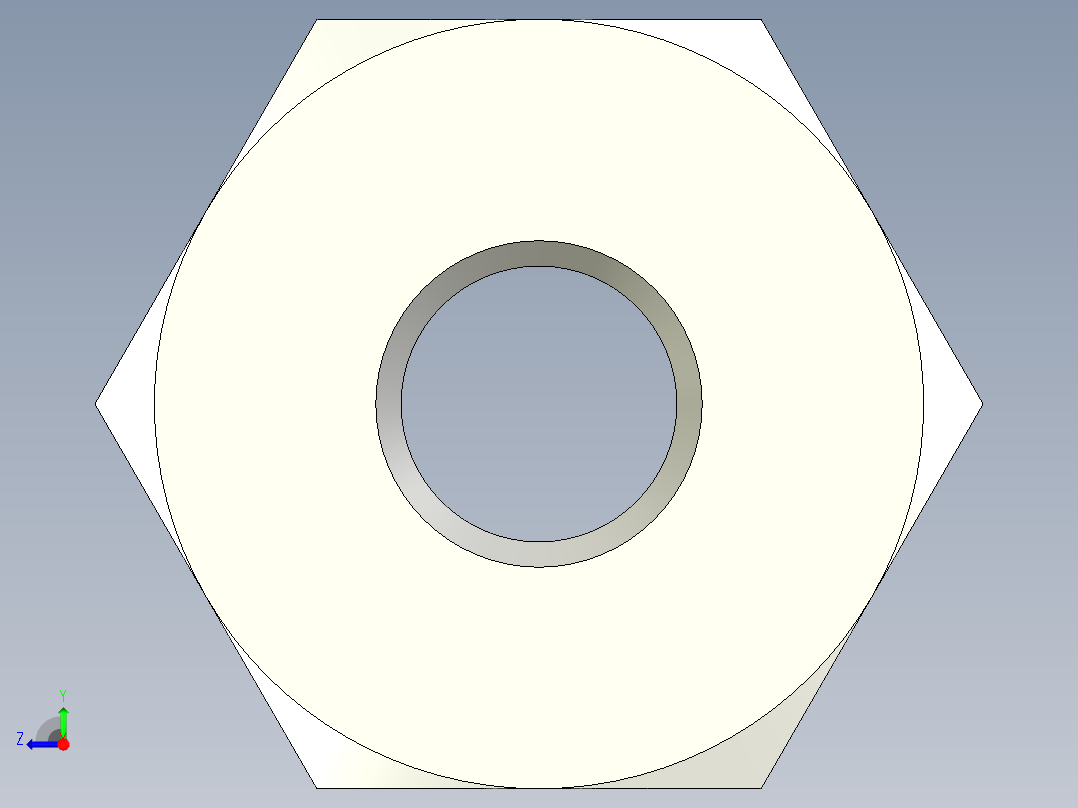 螺母-Nut_M14-4-33-15-15.stp右视图