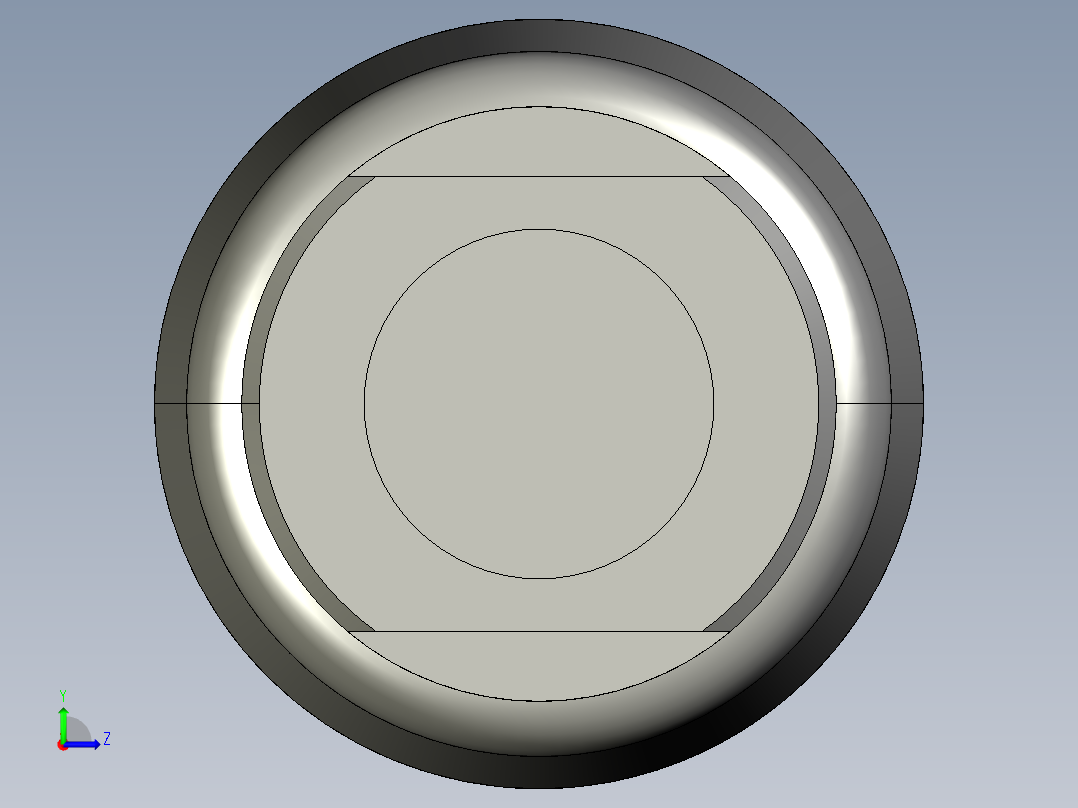 把手(迴轉)ER-3D多系列多零件图纸模型左视图