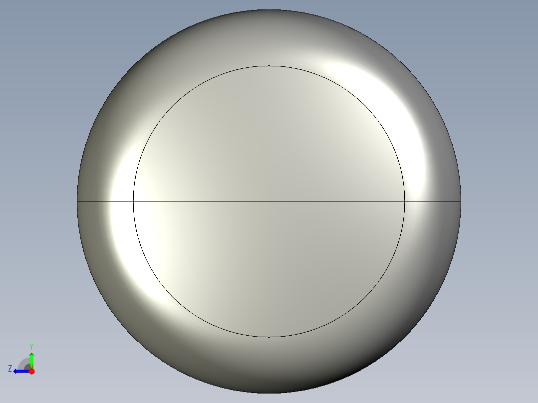 把手(迴轉)ER-3D多系列多零件图纸模型右视图