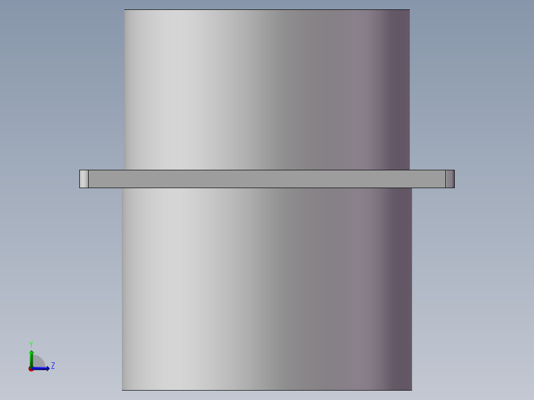 WS32串口公接头（19针）左视图