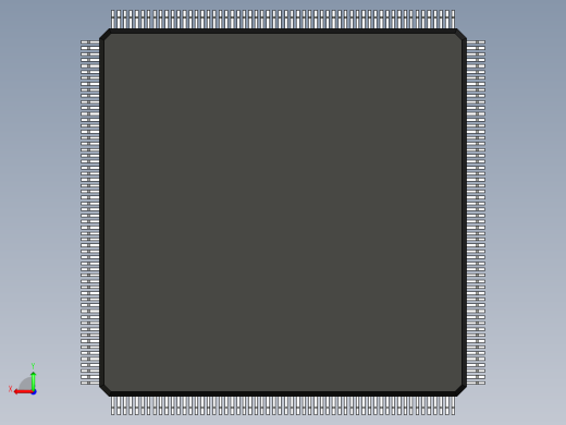 元器件3D封装QFP232_FPT-232P-M01174后视缩略图