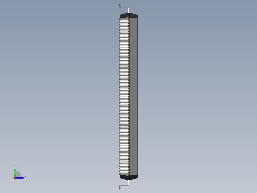 元器件3D封装QFP232_FPT-232P-M01174左视缩略图