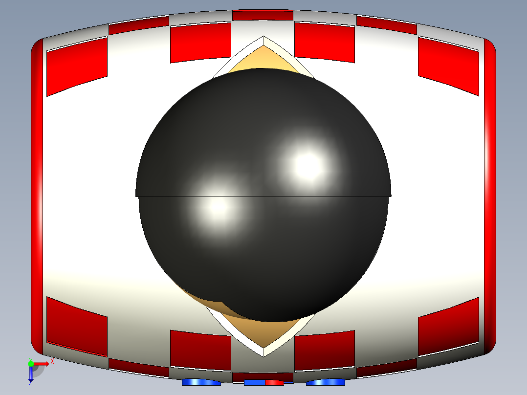 桌上足球图-克罗地亚俯视图