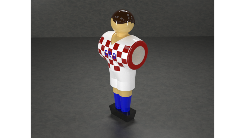 桌上足球图-克罗地亚