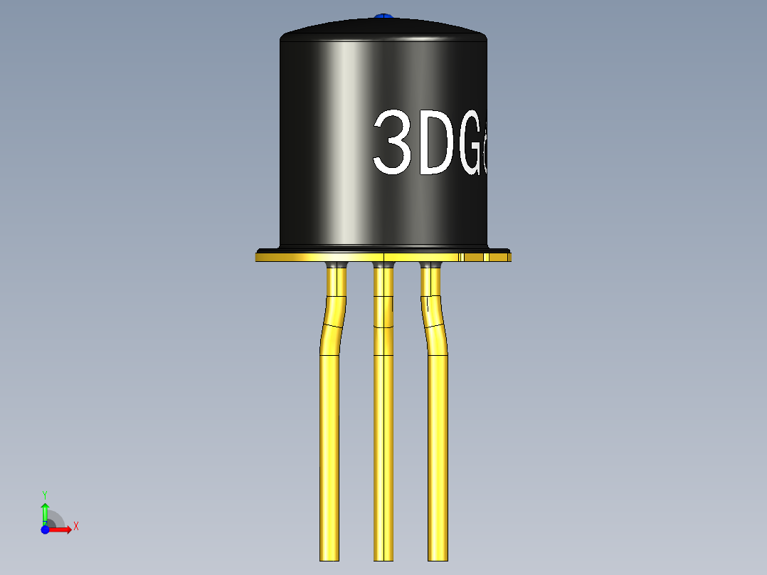 3DG6晶体管A3-01B前视图