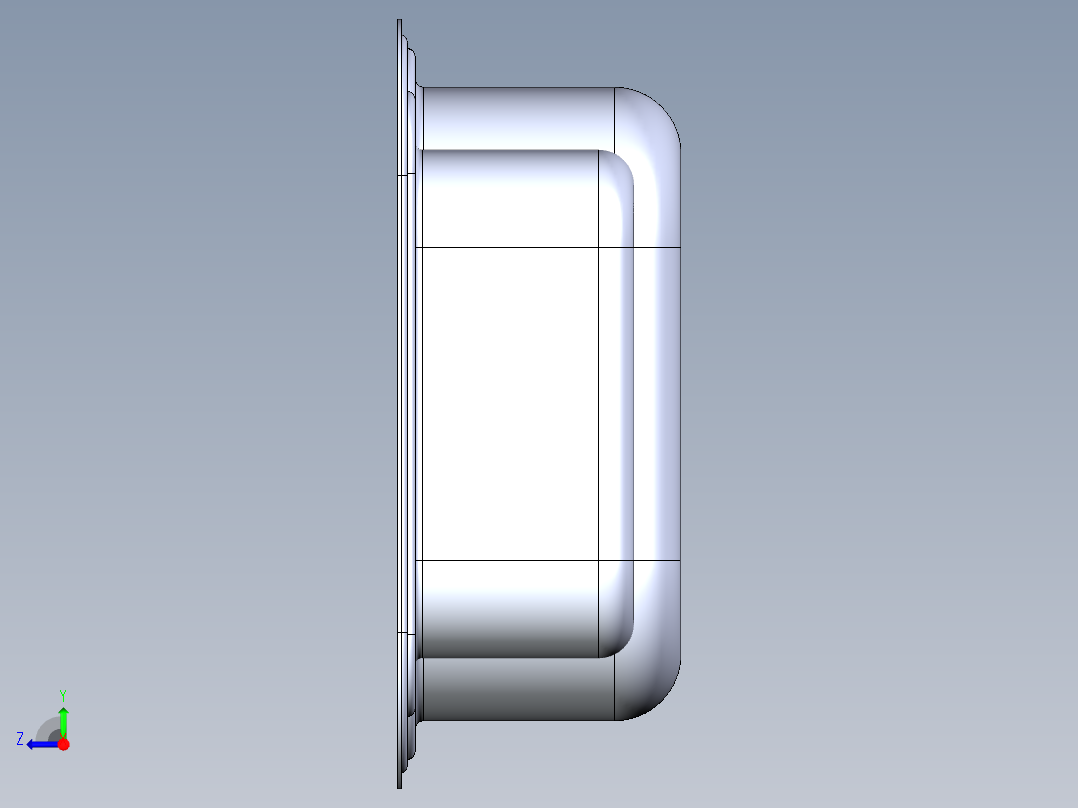 水槽、不锈钢水槽(137)右视图