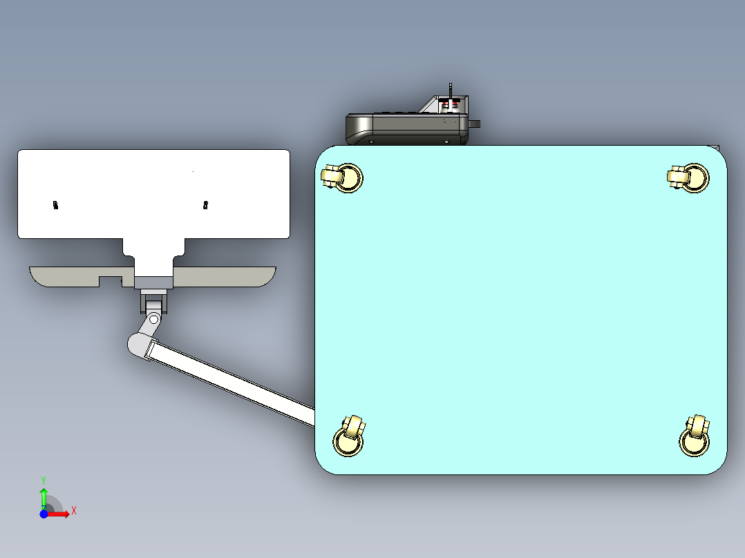 混码抓取教学平台step前视图