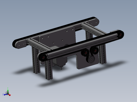0.7米0.3米皮带输送机构