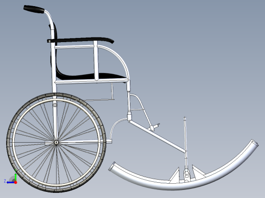 A3003380-爬楼梯轮椅右视缩略图
