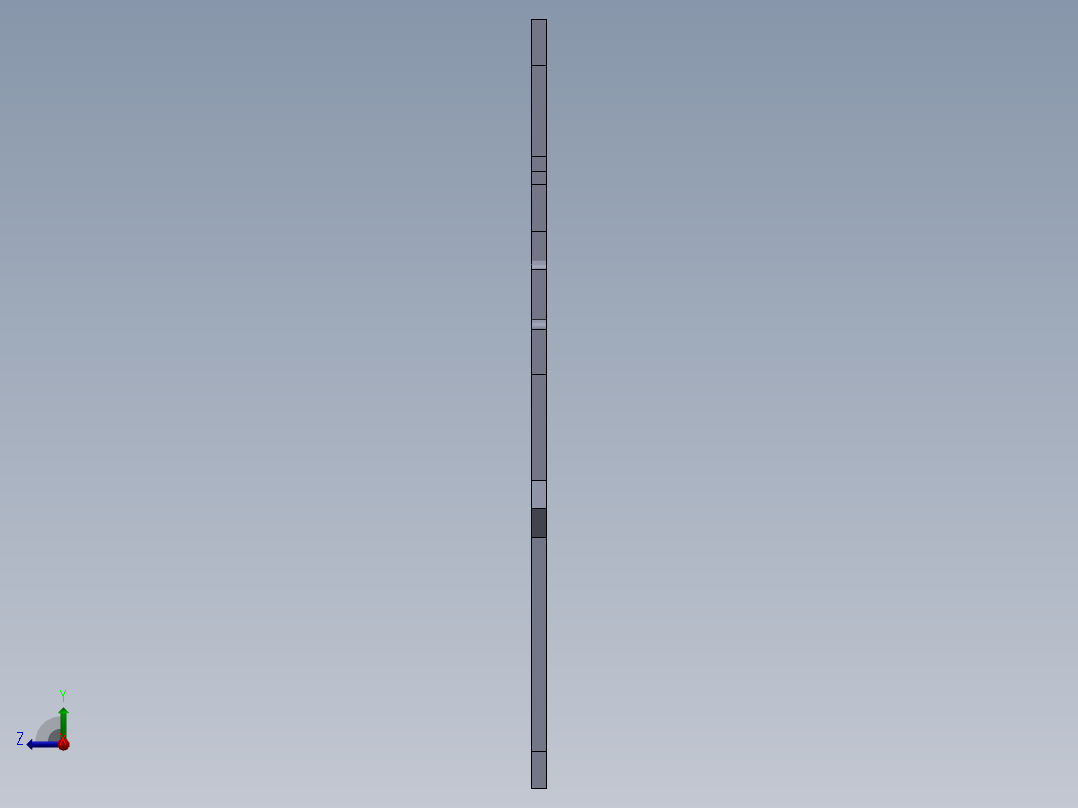 液压单元 DRW 原理图右视图