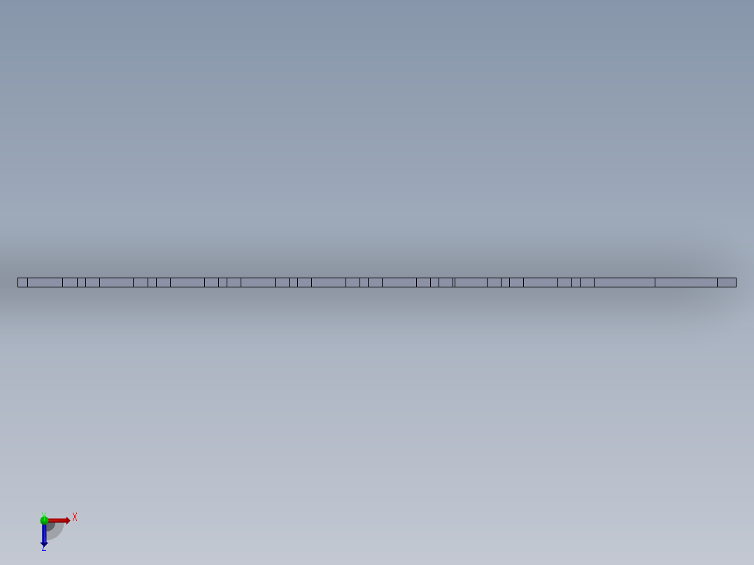 液压单元 DRW 原理图俯视图