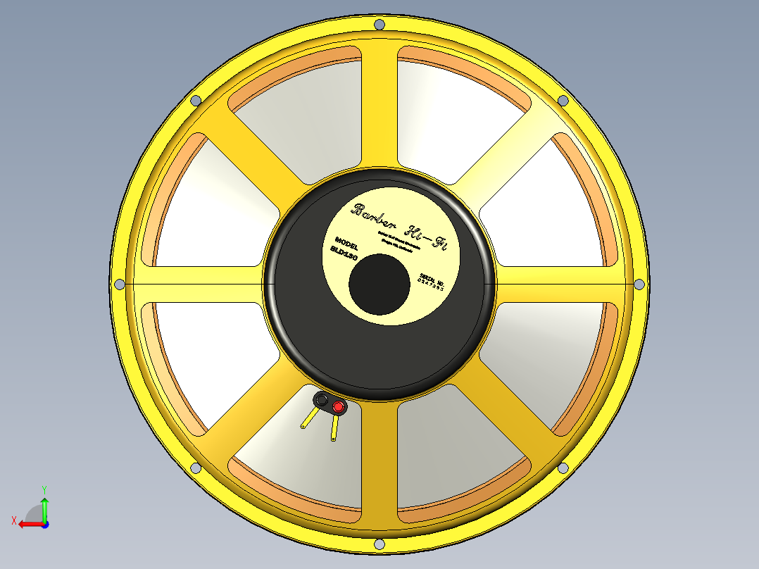 扬声器、喇叭(54)后视图