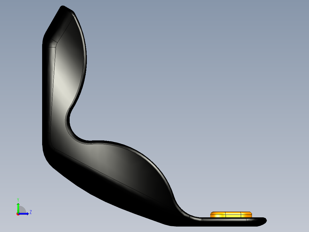 汽车座椅(20)左视图