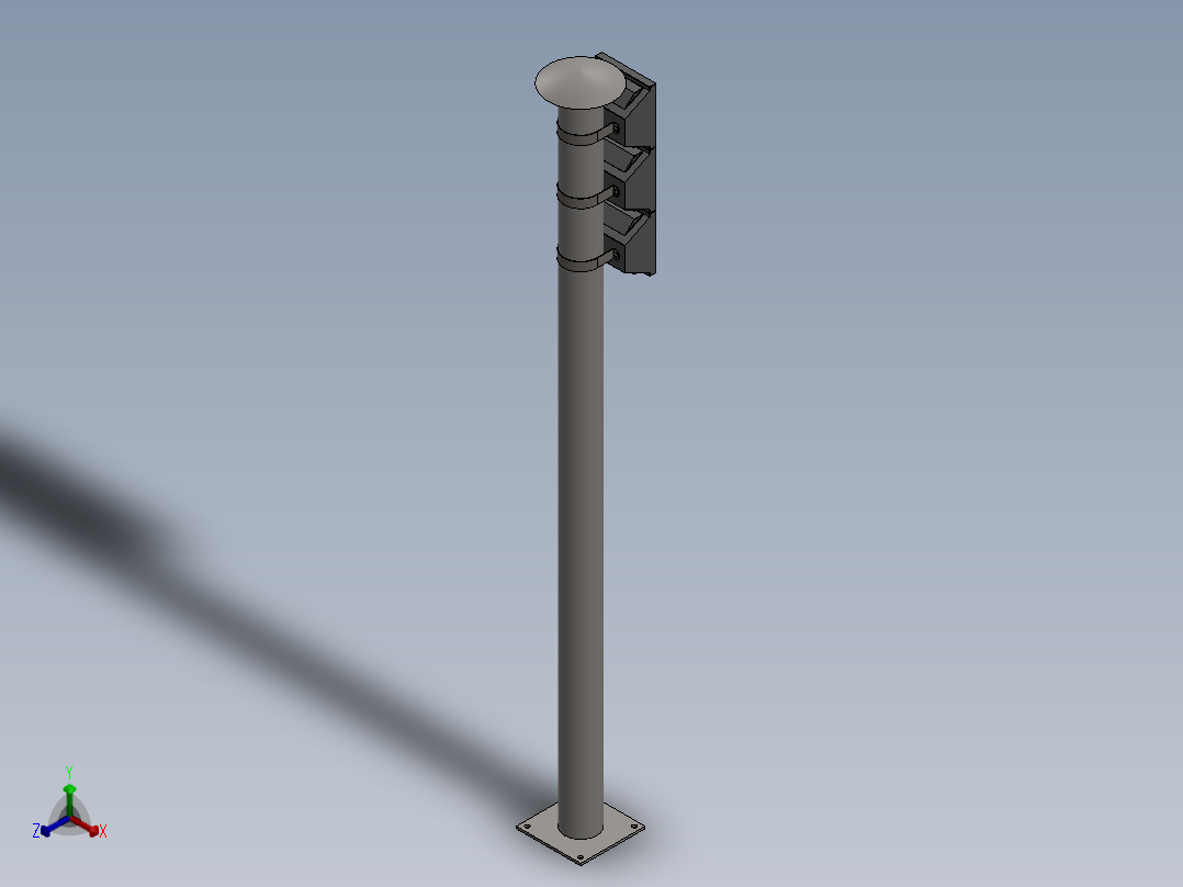 灯具(10)正等轴测图