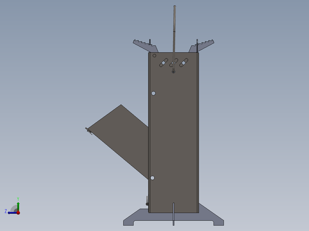 烧烤炉(33)右视图