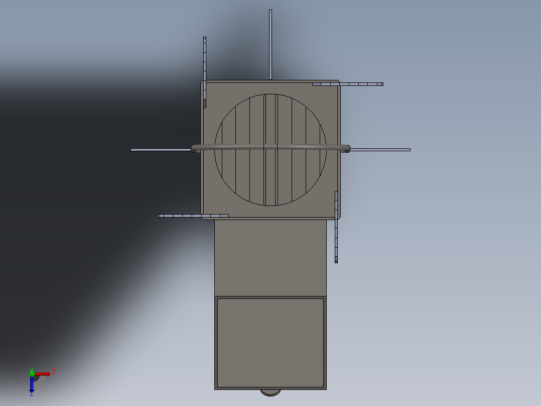 烧烤炉(33)俯视图