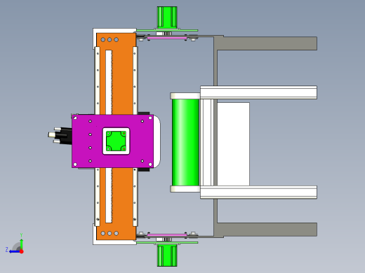 产品的三轴移动视觉检测工作台右视缩略图