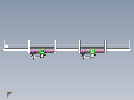 产品的三轴移动视觉检测工作台俯视缩略图