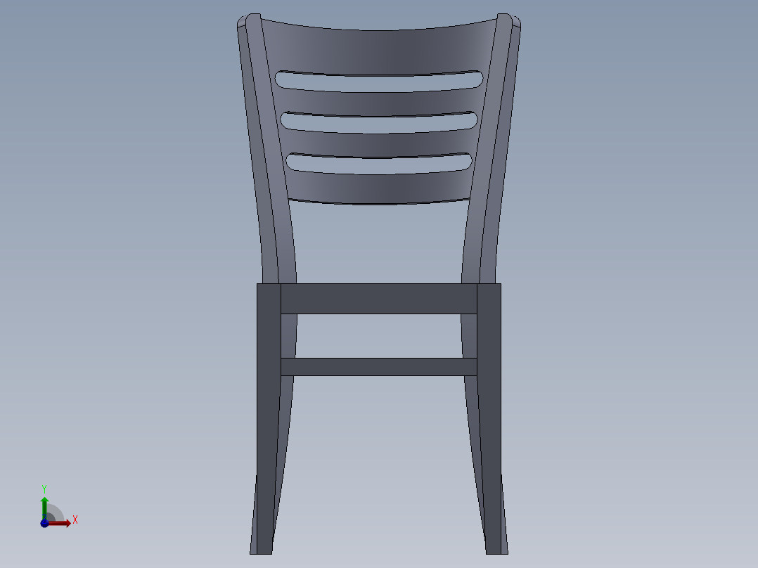 A2004946-木制餐椅前视图