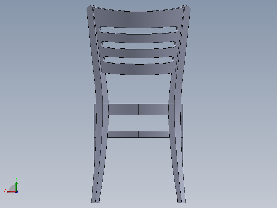 A2004946-木制餐椅后视图