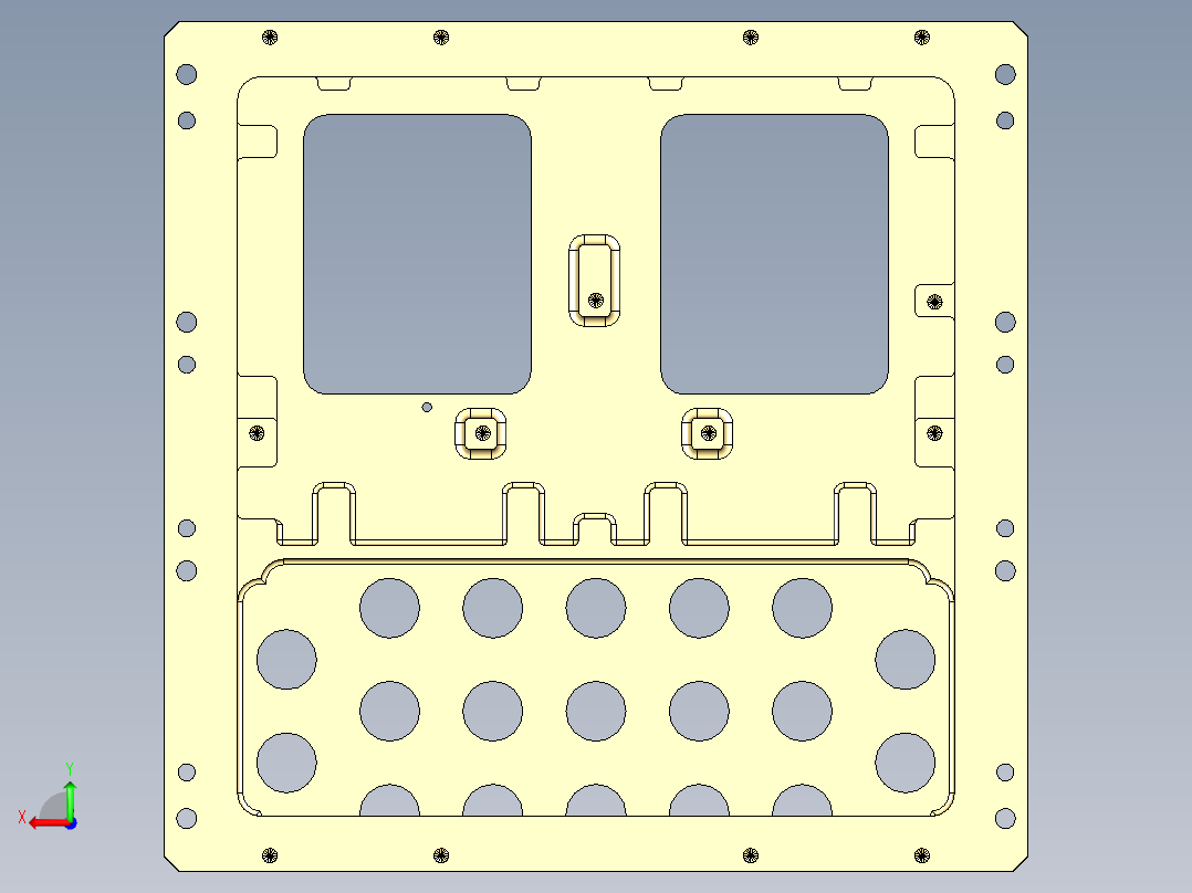 apollo dsky显示键盘2004968外壳前11后视图