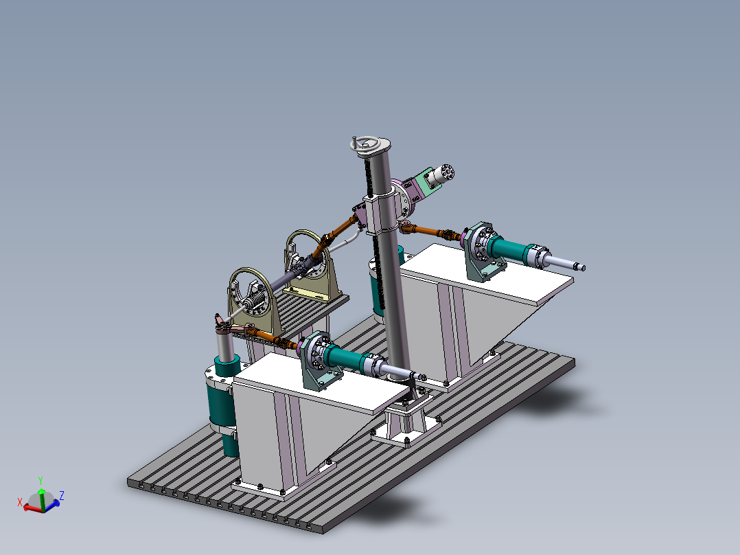 汽车转向器五轴疲劳试验台设计==379175=800
