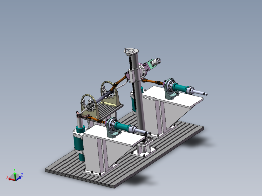 汽车转向器五轴疲劳试验台设计