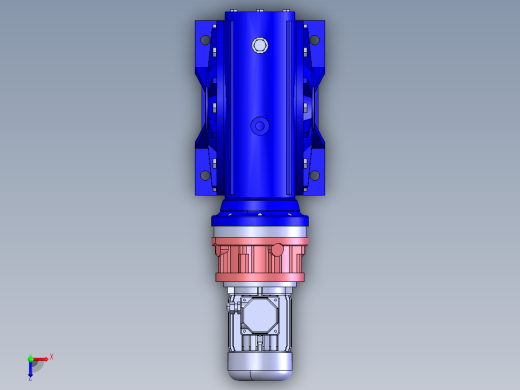 CBS150 和 CBS130 STM 减速机俯视缩略图