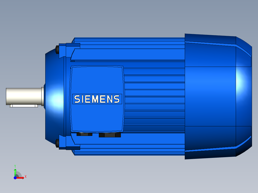 电动机1.1千瓦前视图