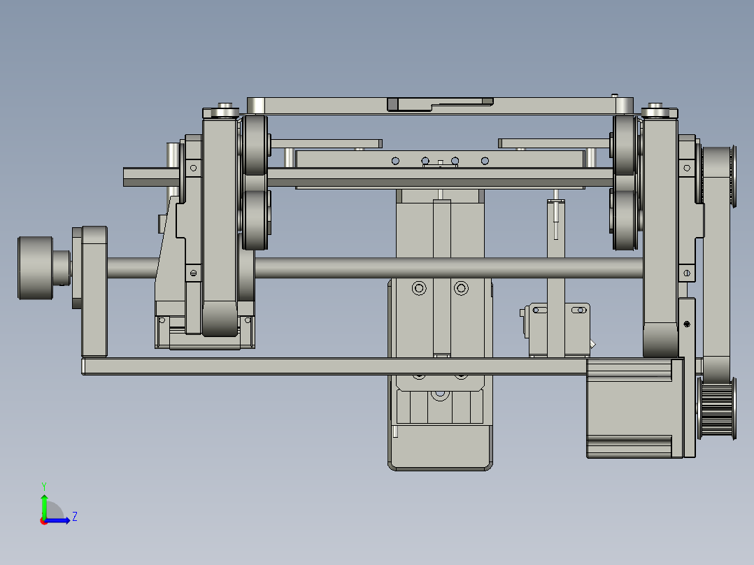 3流水线前段1左视图