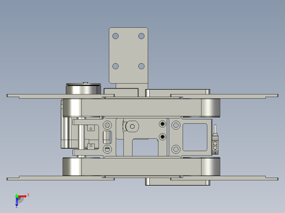 F01AE00021-D83000升降盒皮带线俯视图
