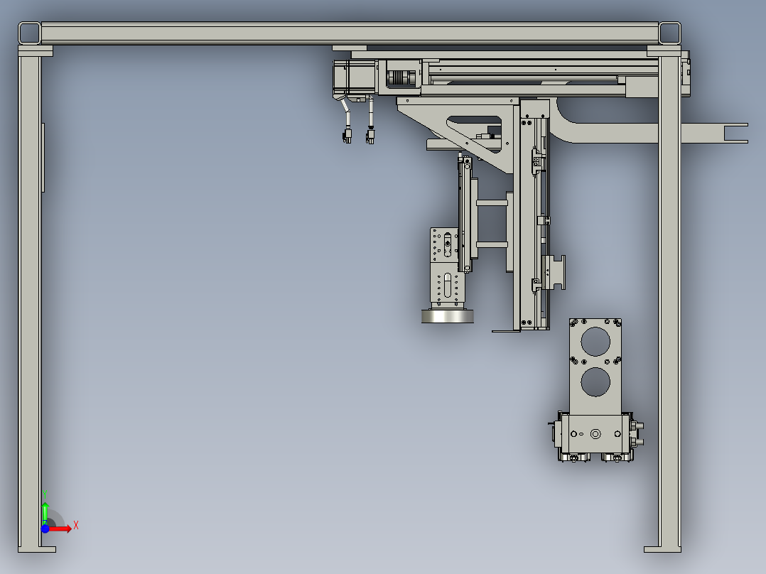 52-02-00通用下料机构(自动装B面镍片)前视图