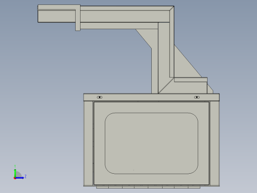 打孔机座装配体2-XG1左视缩略图