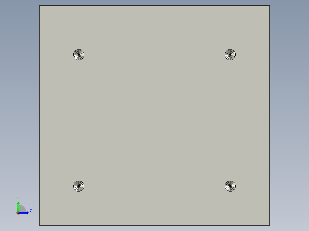 COP-60平行同轴光源(AV11)-端头尺寸检测背光-距离转盘下边缘50mm左视图