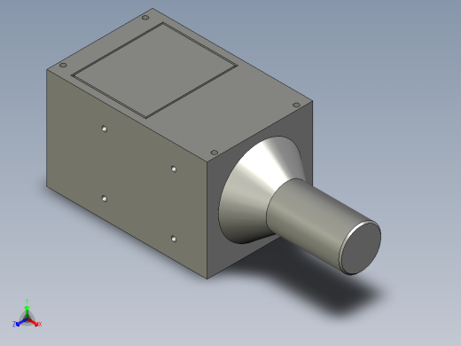 COP-60平行同轴光源(AV11)-端头尺寸检测背光-距离转盘下边缘50mm正等轴测缩略图