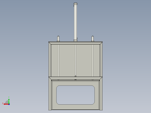 升降门机构后视缩略图