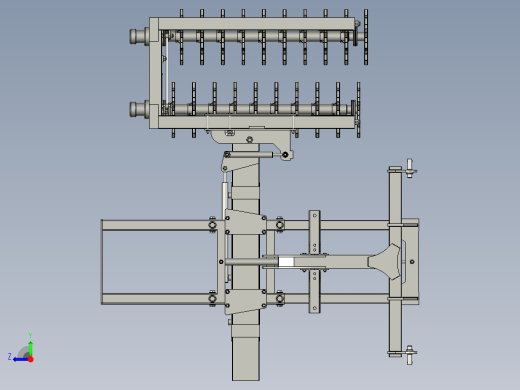 棚架葡萄藤自动切割装置右视缩略图