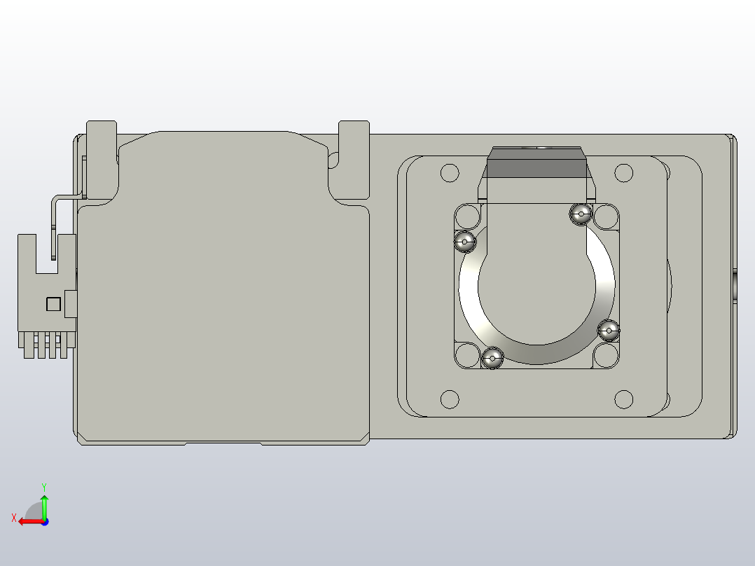 日规模组半封闭丝杆TPA-HNR-65S-1610C-L250-ML-C-P10-N3后视图