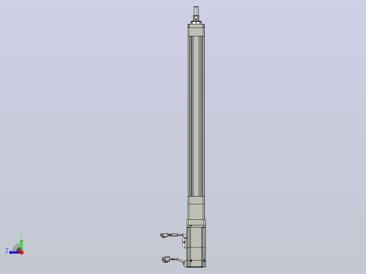 轻载电动缸TPA-ESR40-1210C-L400-M-FA-W-P40-C3右视缩略图