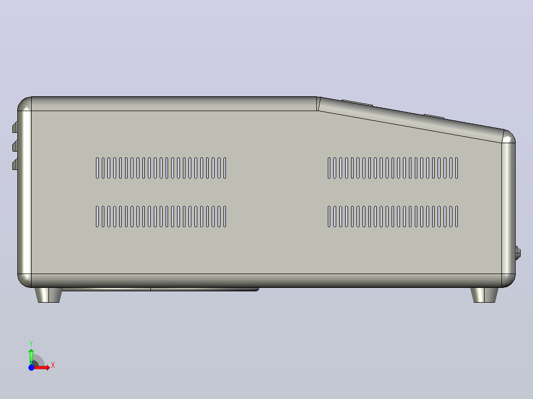 TND3-5～7自动交流稳压器三维模型202011前视图