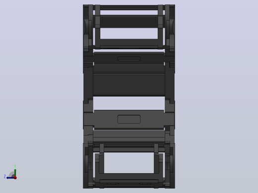 内高25内侧打开型桥式拖链DMD25BT-25-57-R75-30-A1右视缩略图
