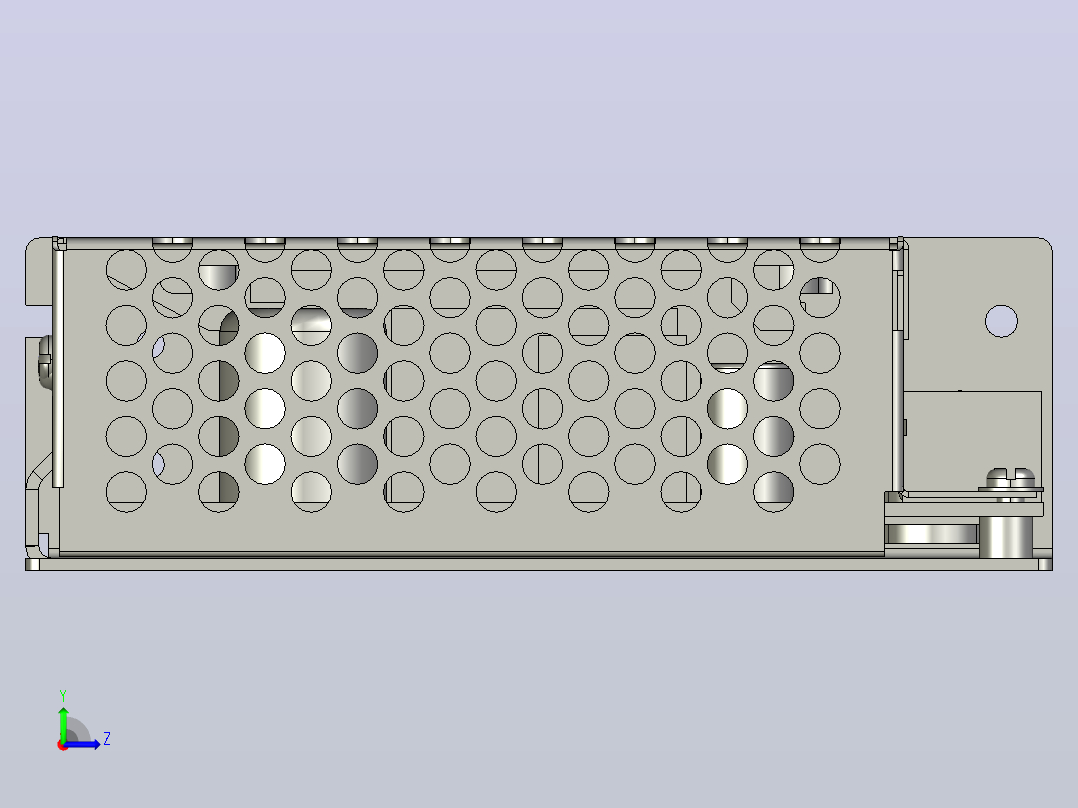 NKY1-50~60开关电源三维模型202405左视图