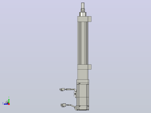 轻载电动缸TPA-ESR40-1210C-L100-M-LB-W-P40-C3右视缩略图
