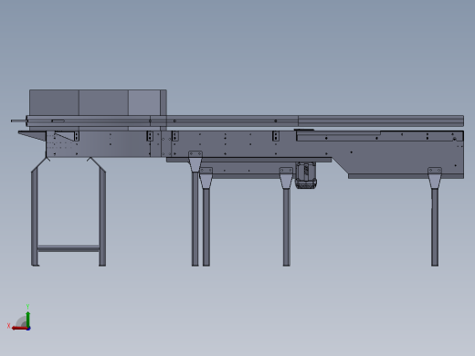 SPM U型传动带3D数模图纸 Solidworks设计后视缩略图