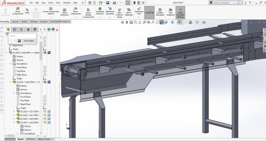 SPM U型传动带3D数模图纸 Solidworks设计缩略图