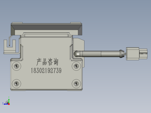 GTH 内嵌式模组 FTH80-PD-P40  TOYO 电缸滑台[FTH80-150-PD-P40]右视缩略图