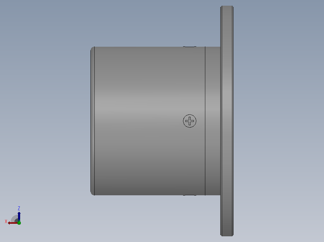 ESF5820-001系列增量式编码器_ESF5820-001G2000015-12E左视图
